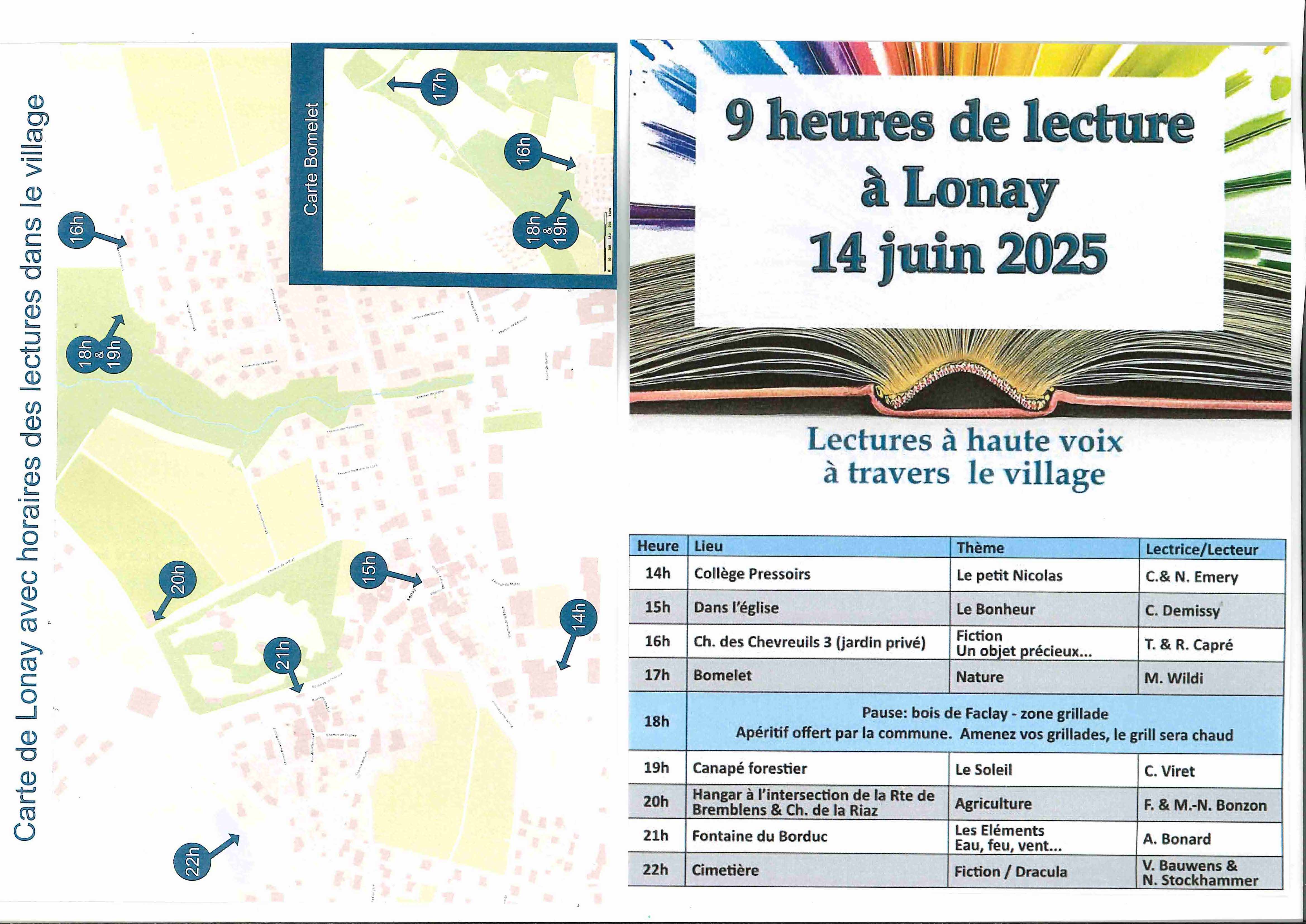 9h de la lecture